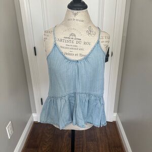 Love Stitch denim top